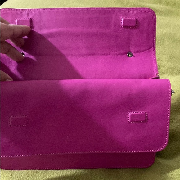 Schutz Pink Leather Shoulder Bag - Picture 8 of 13